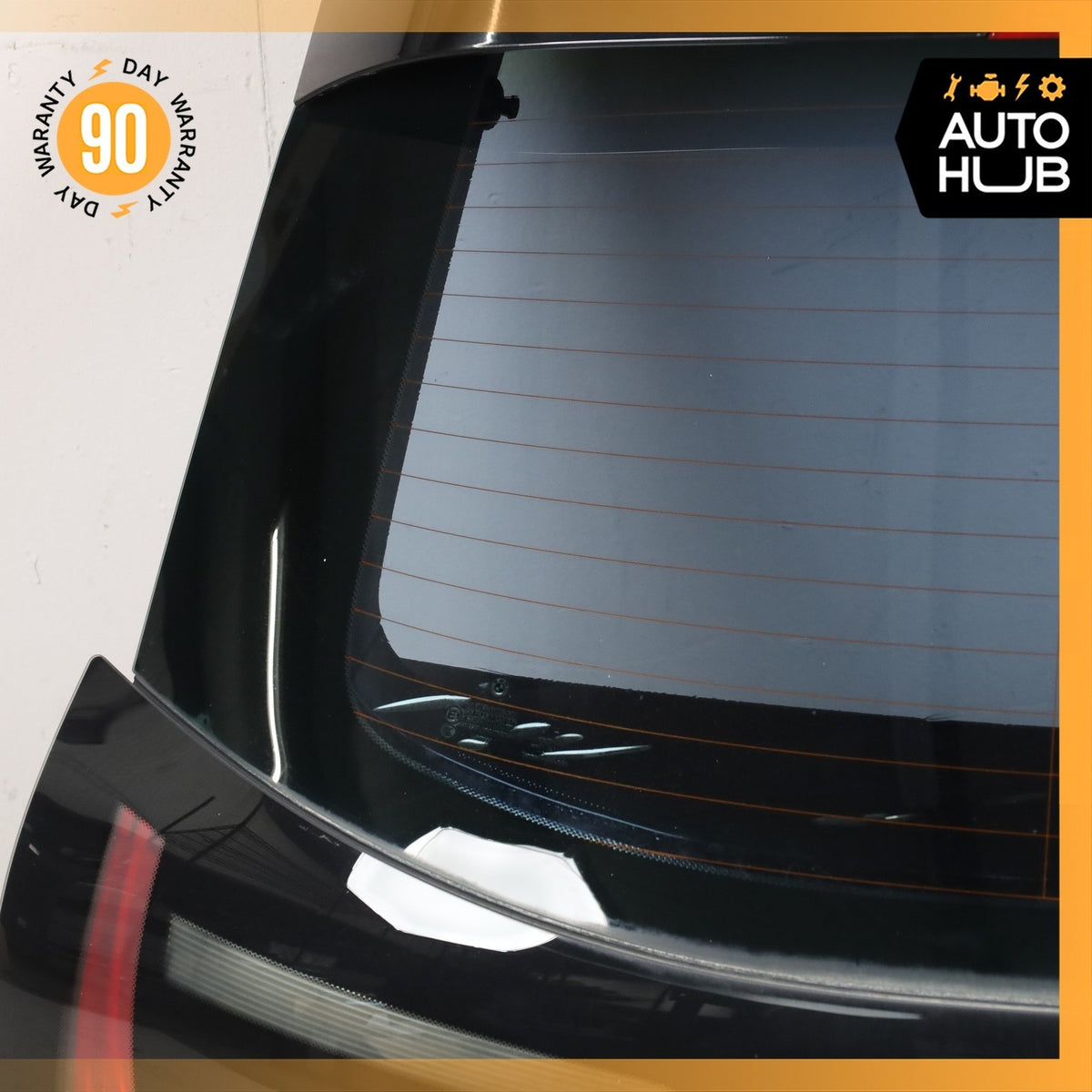 14-21 BMW i3 I01 Trunk Lid Tail Gate Hatch Shell Black OEM 43k - photo 8