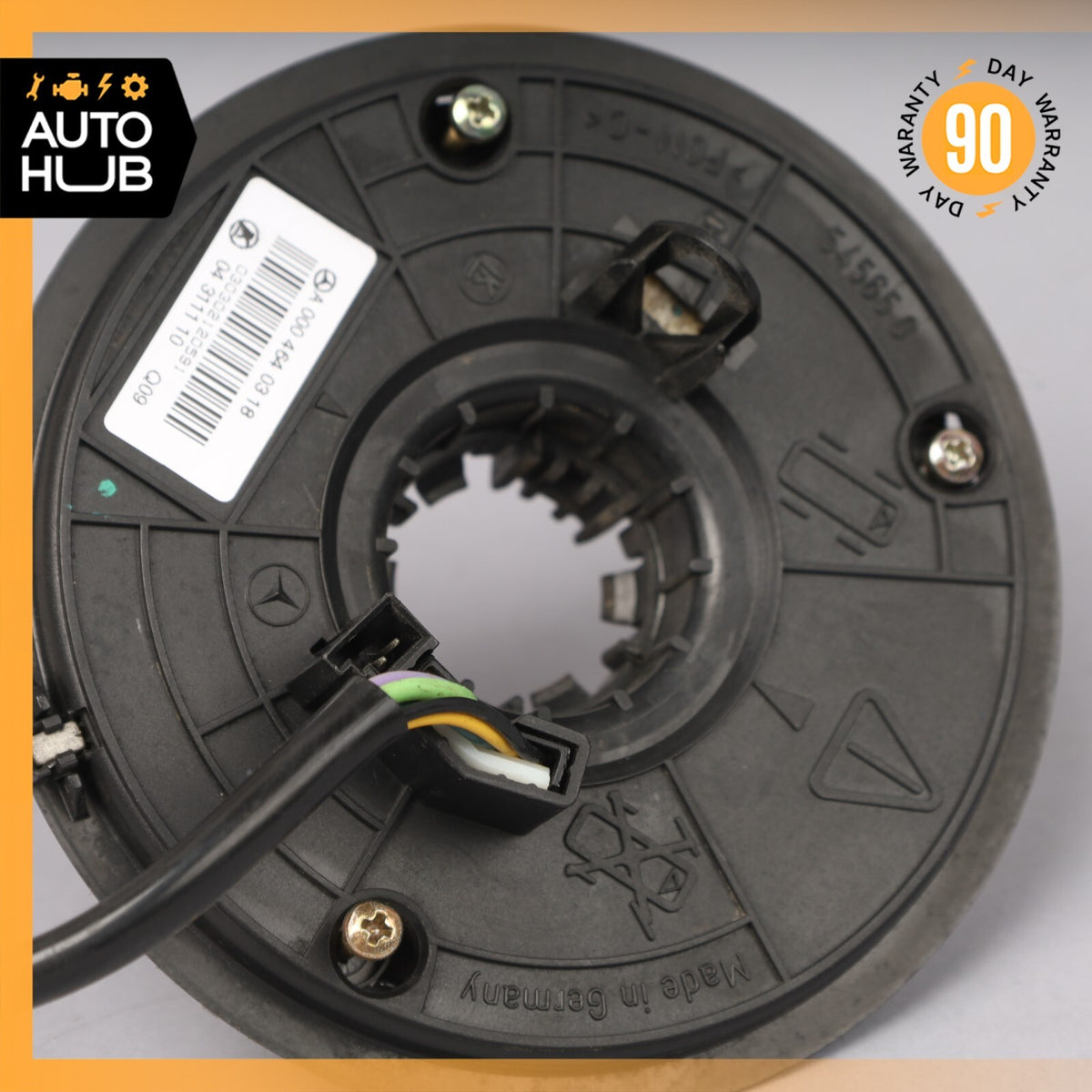 00-06 Mercedes W220 S350 S55 AMG Steering Column Angle Sensor Clock Spring OEM - photo 2