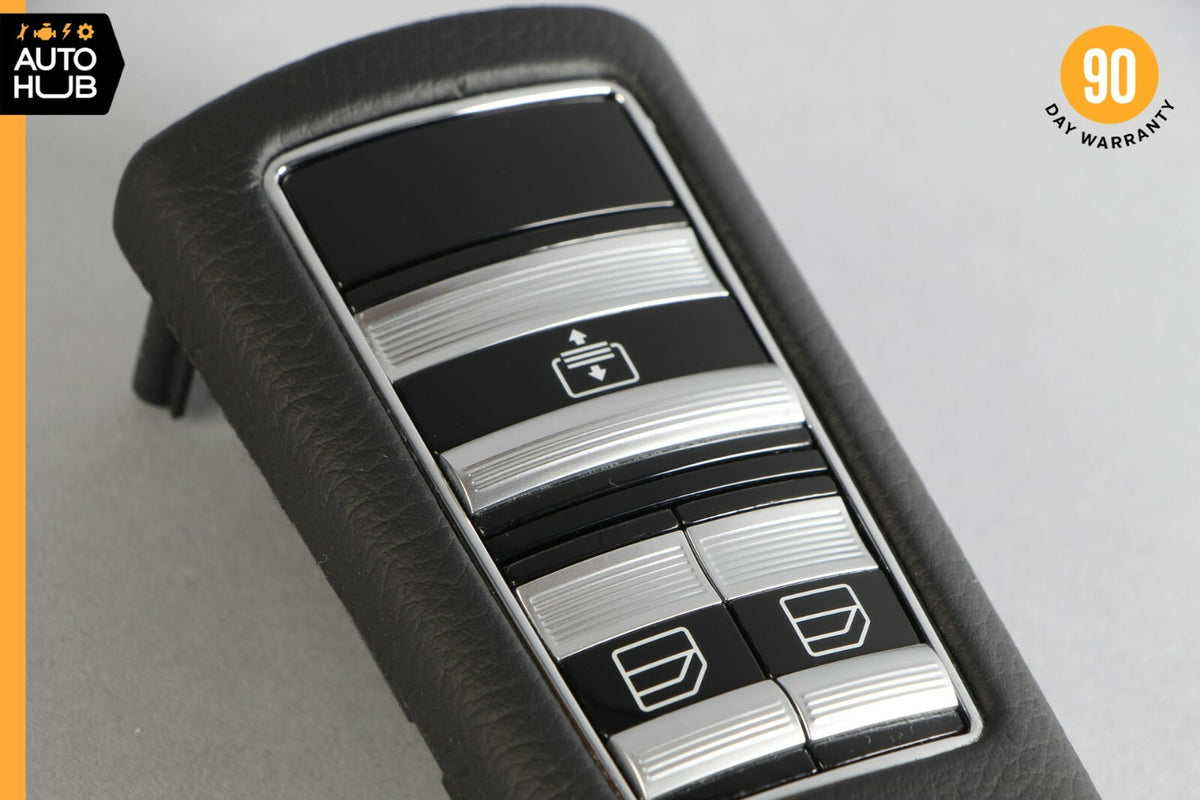 07-13 Mercedes W221 S550 S400 Rear Right Passenger Window Control Switch Black - photo 3