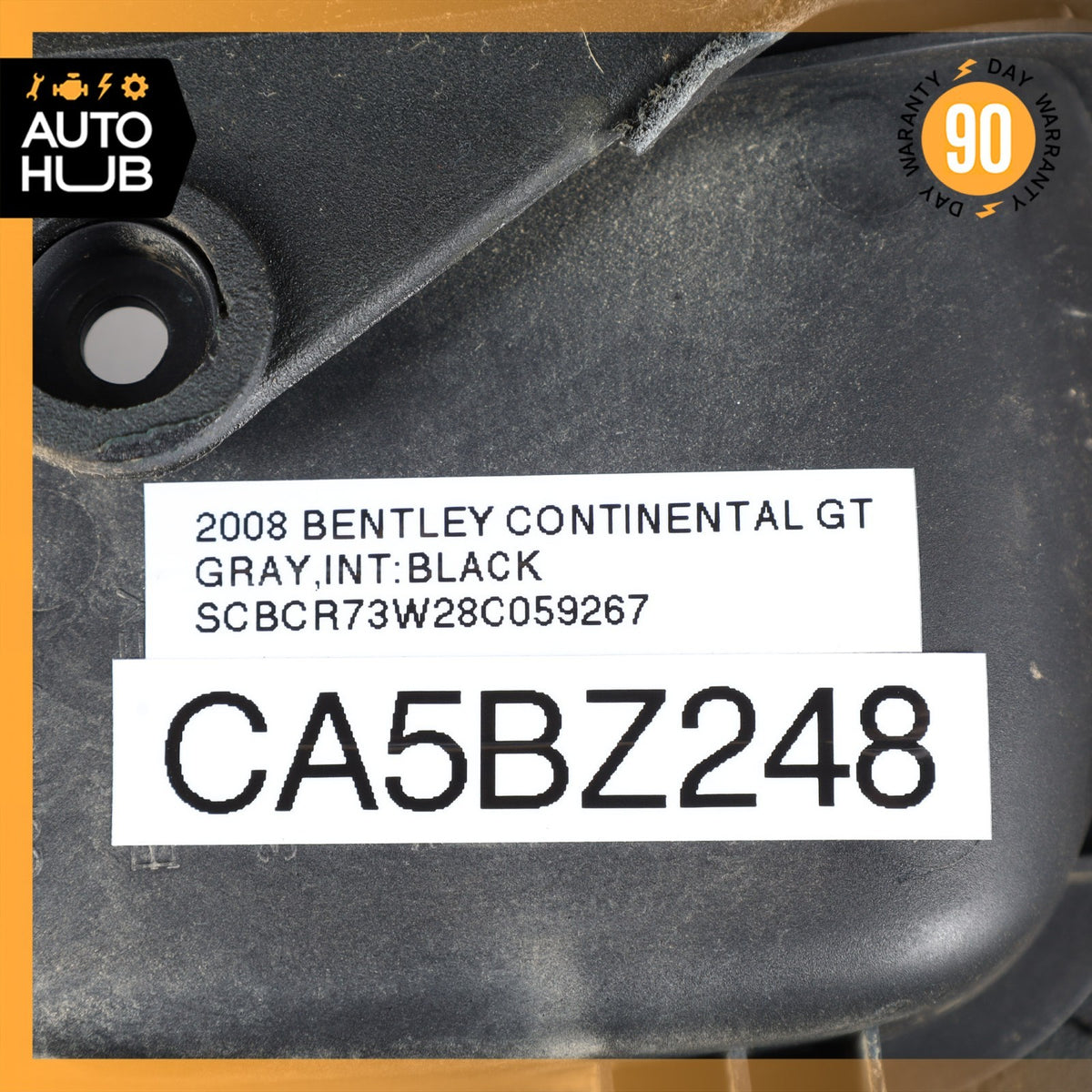 03-11 Bentley Continental GT GTC Front Left Side Kick Panel Trim Cover OEM 31k - photo 18