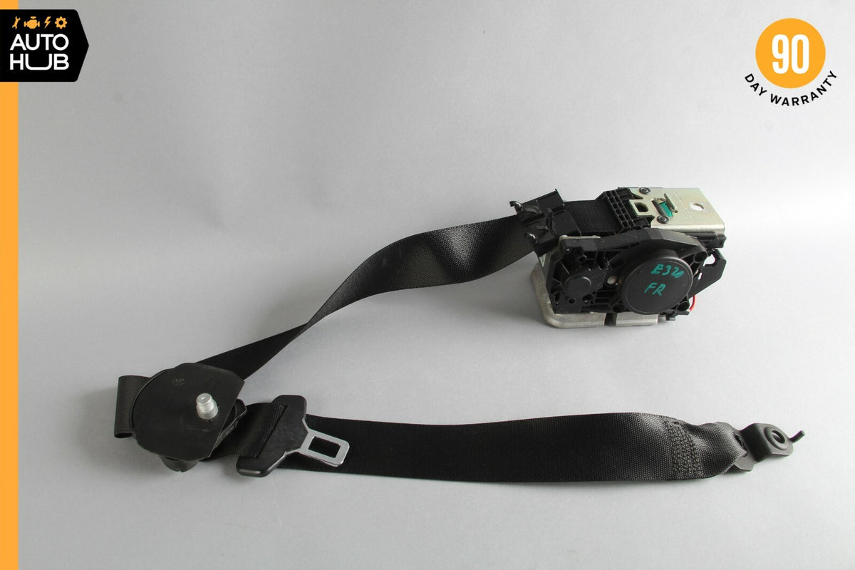 07-09 Mercedes W211 E320 CLS550 Front Right Passenger Side Seat Belt Black OEM - photo 6