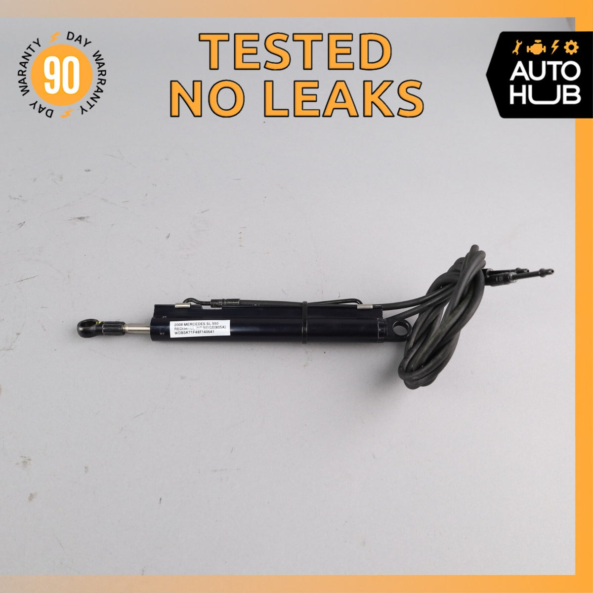 07-12 Mercedes R230 SL550 Convertible Trunk Right Lift Assist Cylinder OEM 74k - photo 1