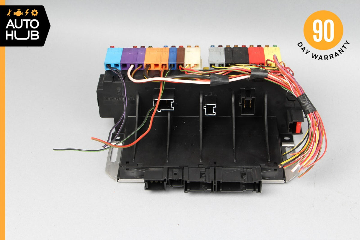 03-12 Mercedes R230 SL500 SL55 Front Left SAM Fuse Box Control Module OEM - photo 6