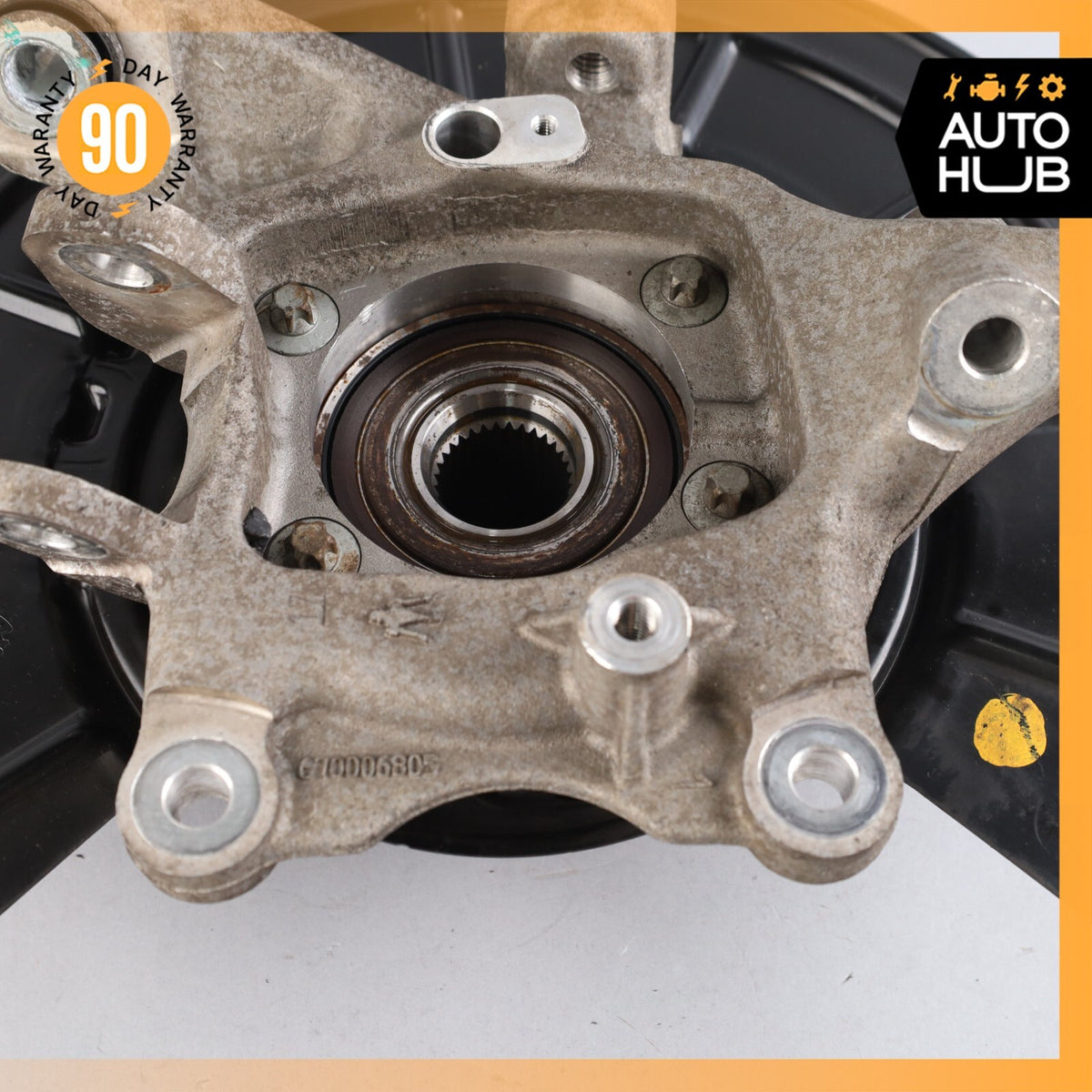 14-17 Maserati Quattroporte M156 SQ4 Rear Right Side Spindle Knuckle Hub OEM 32k - photo 11