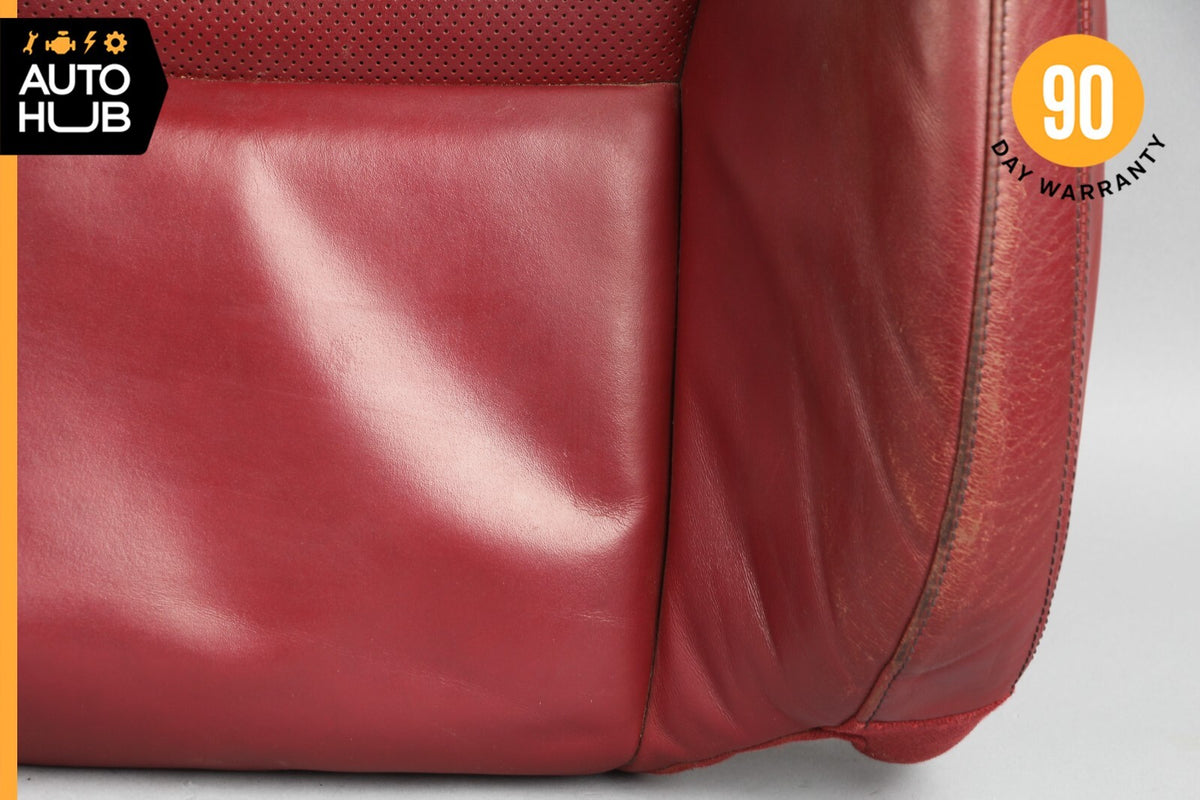 12-16 Mercedes R172 SLK250 SLK300 Front Left Side Upper Seat Cushion Red OEM 75k - photo 6