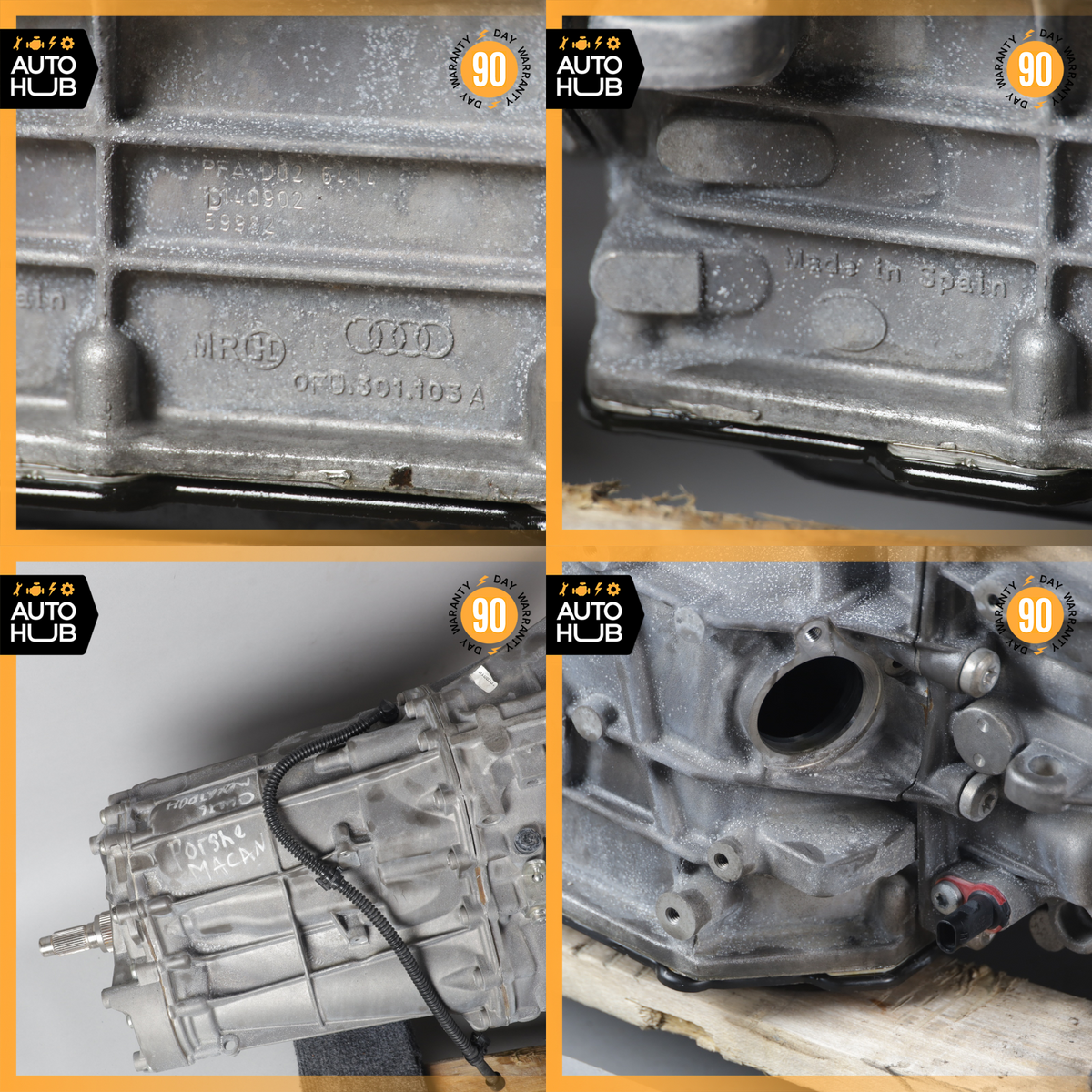 15-18 Porsche Macan 95B Turbo 3.6L V6 PDK Automatic Transmission Gearbox OEM 81k - photo 20