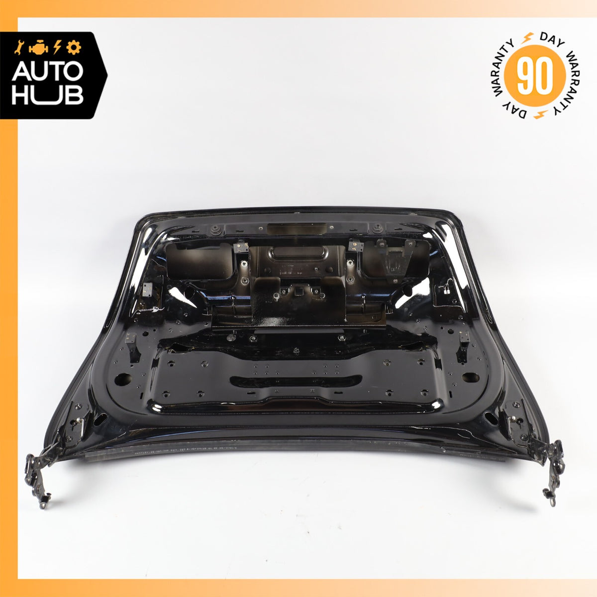 03-10 Bentley Continental GT Coupe Trunk Lid Panel Assembly Black OEM 31k - photo 15