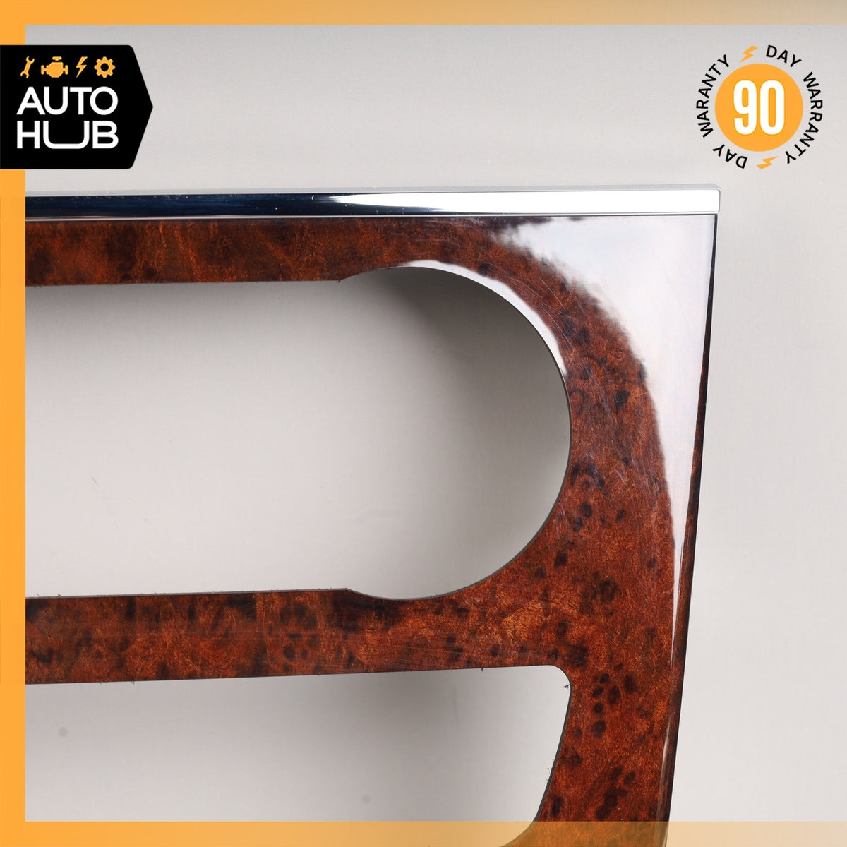 06-12 Mercedes W164 ML550 GL550 ML500 Center Console Control Trim Bezel Wood OEM - photo 3