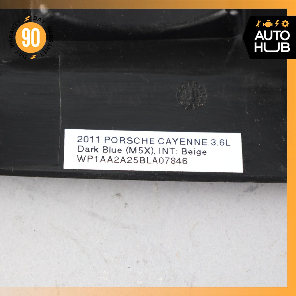 11-18 Porsche Cayenne 958 3.6L V6 Front Engine Motor Cover Panel OEM - photo 10