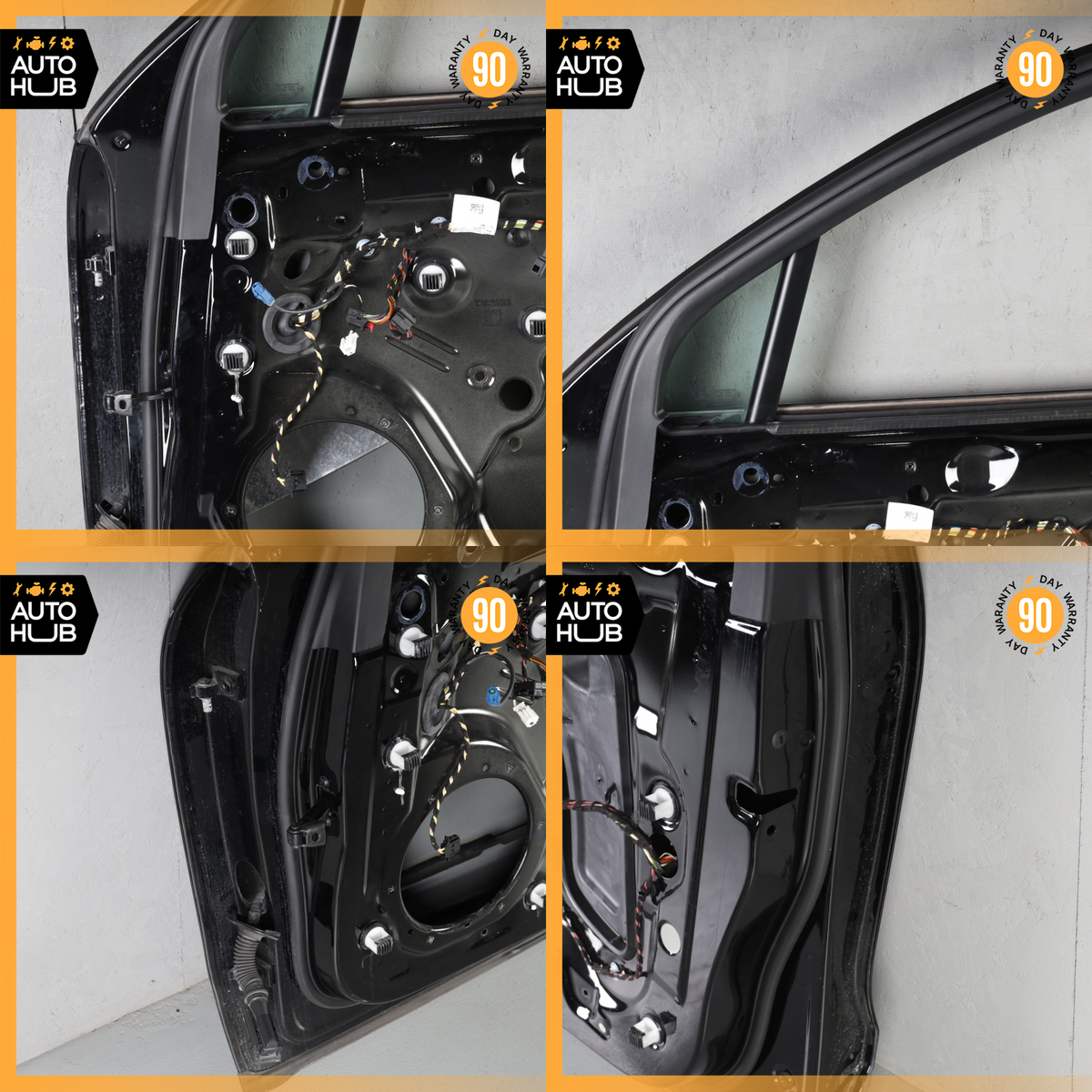 15-25 Porsche Macan 95B Front Right Passenger Side Door Shell Black OEM 89k - photo 17