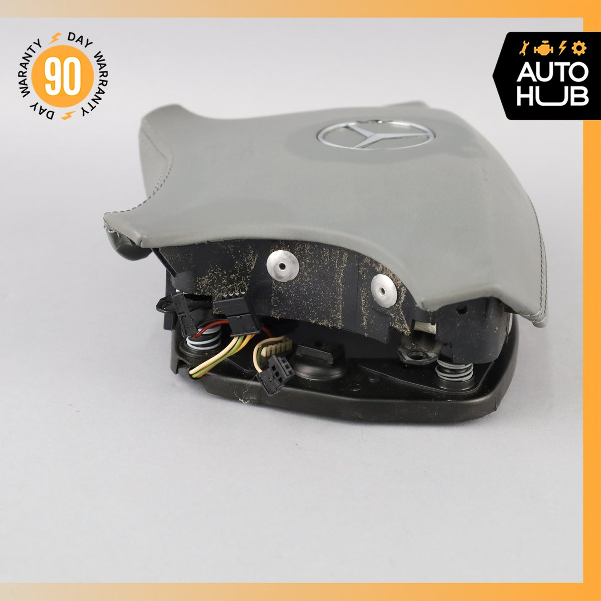 00-06 Mercedes W215 CL500 S500 S55 AMG Steering Wheel Air Bag Airbag Gray OEM - photo 10