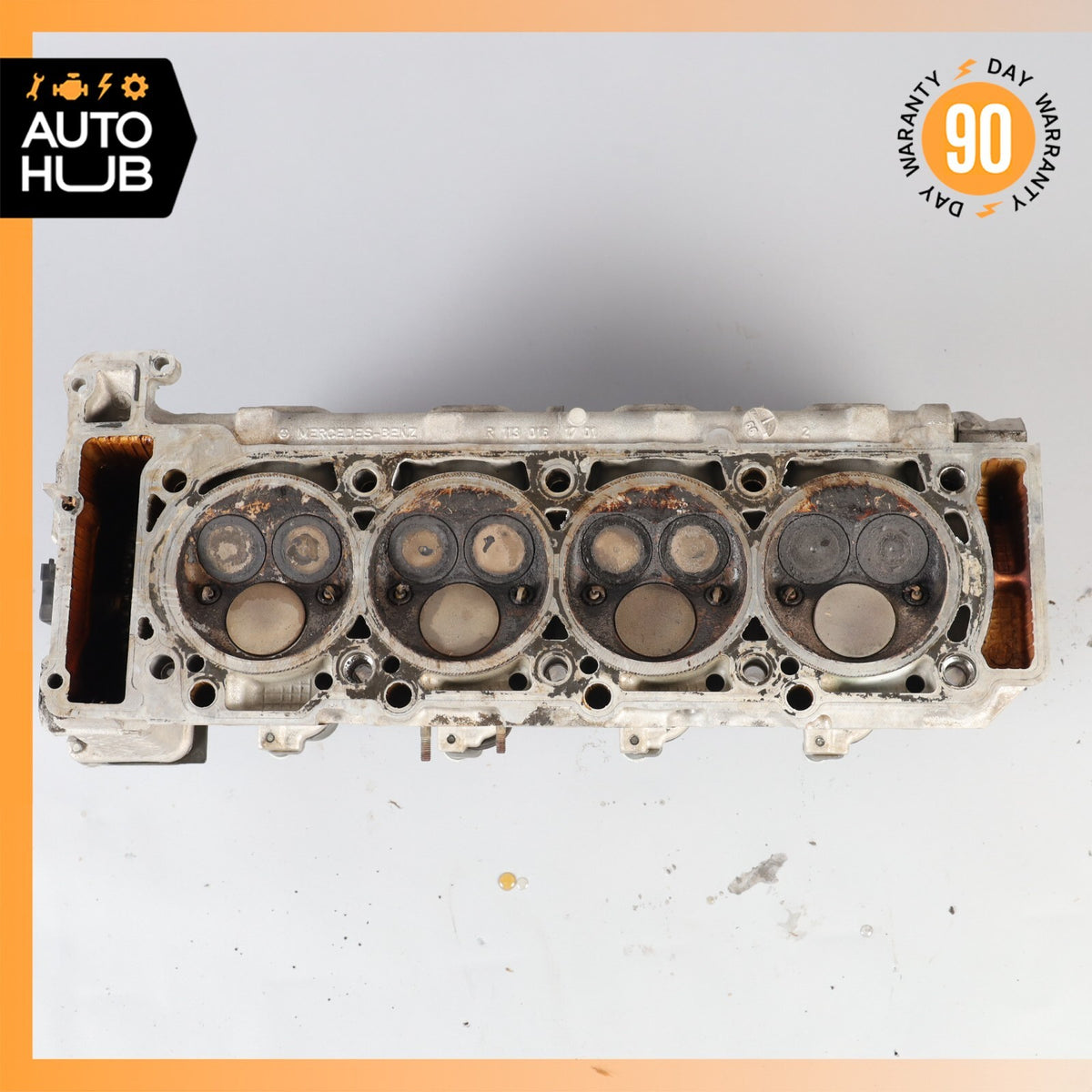 99-06 Mercedes W211 E500 CL500 Right Passenger Side Cylinder Head 1130161701 OEM - photo 12