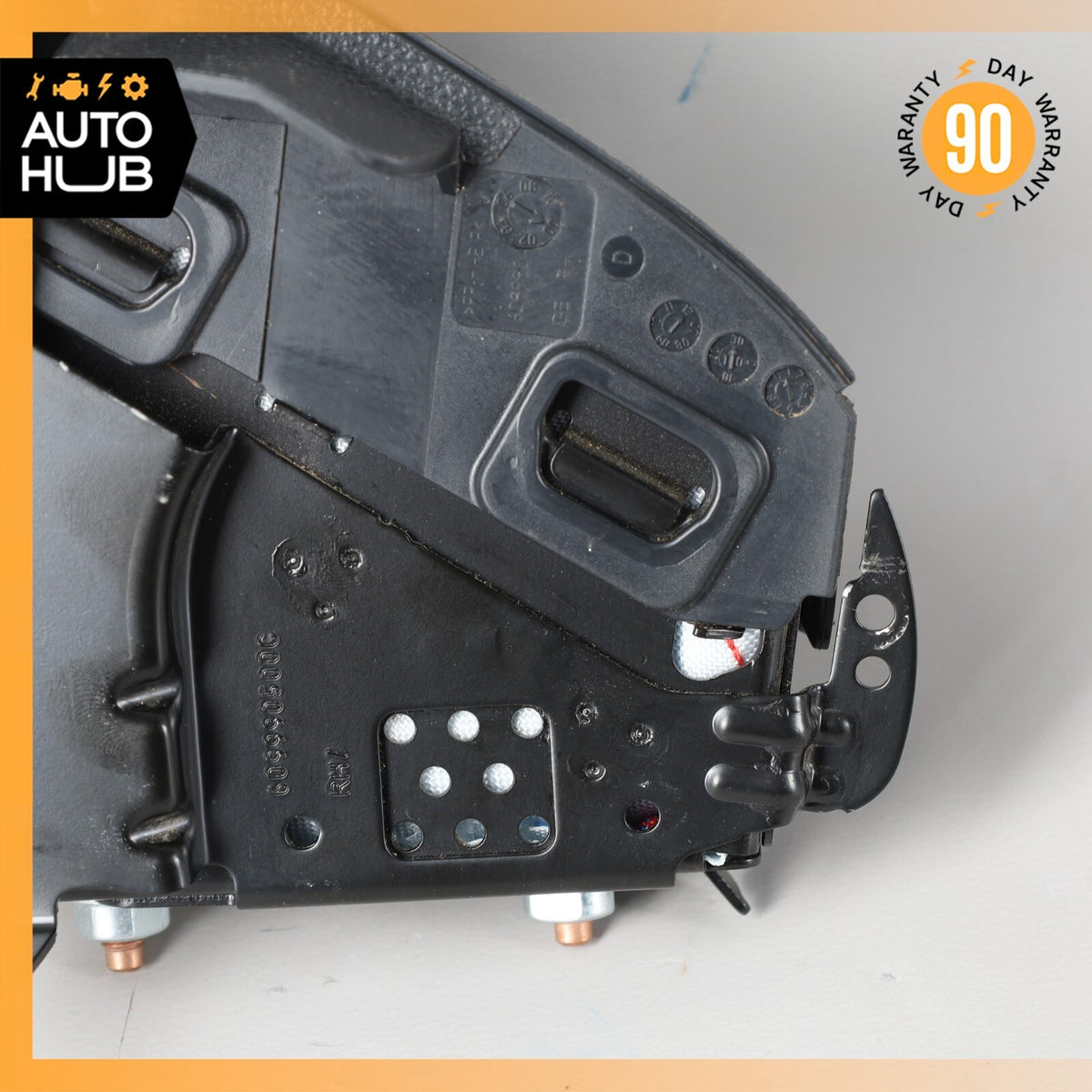 10-18 Mercedes W212 E350 E400 Seat Airbag Air Bag SRS Right Side Lower Black OEM - photo 8