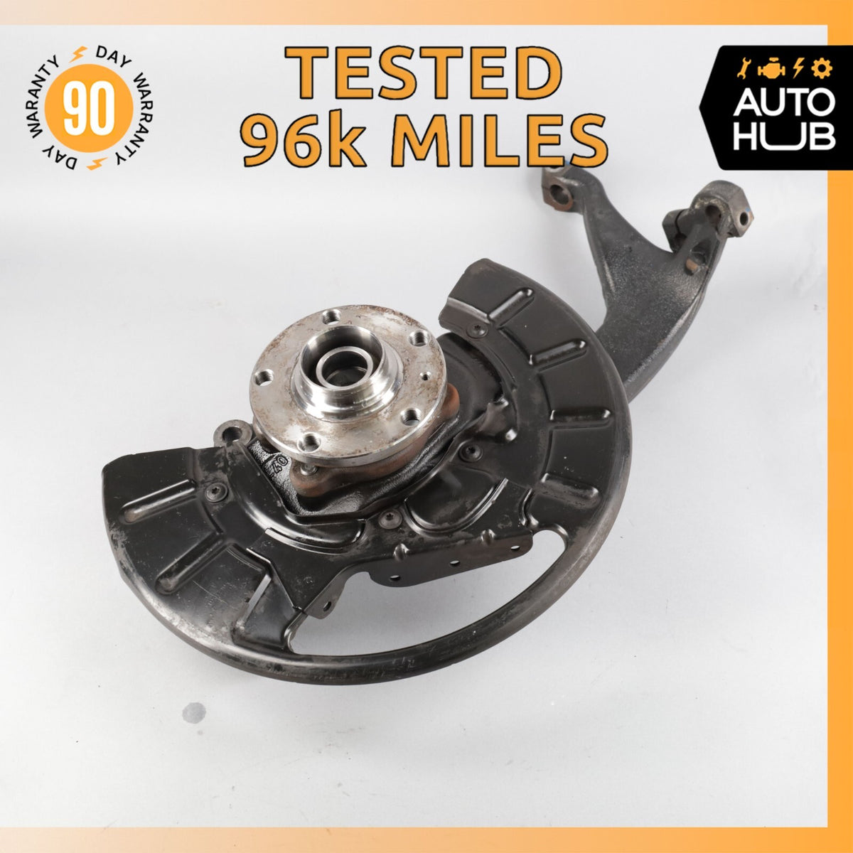 03-07 Bentley Continental GT Coupe Front Right Side Spindle Knuckle Hub OEM 96k - photo 1
