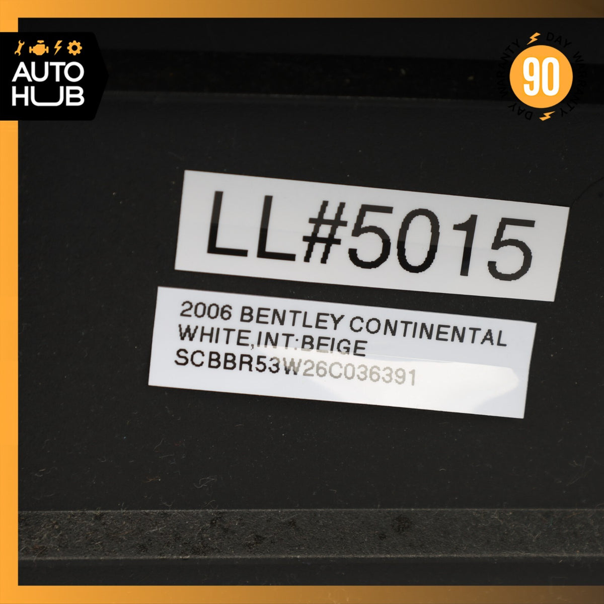 Bentley Continental Flying Spur Front Left Side Seat Switch Cover Trim OEM 80k - photo 15