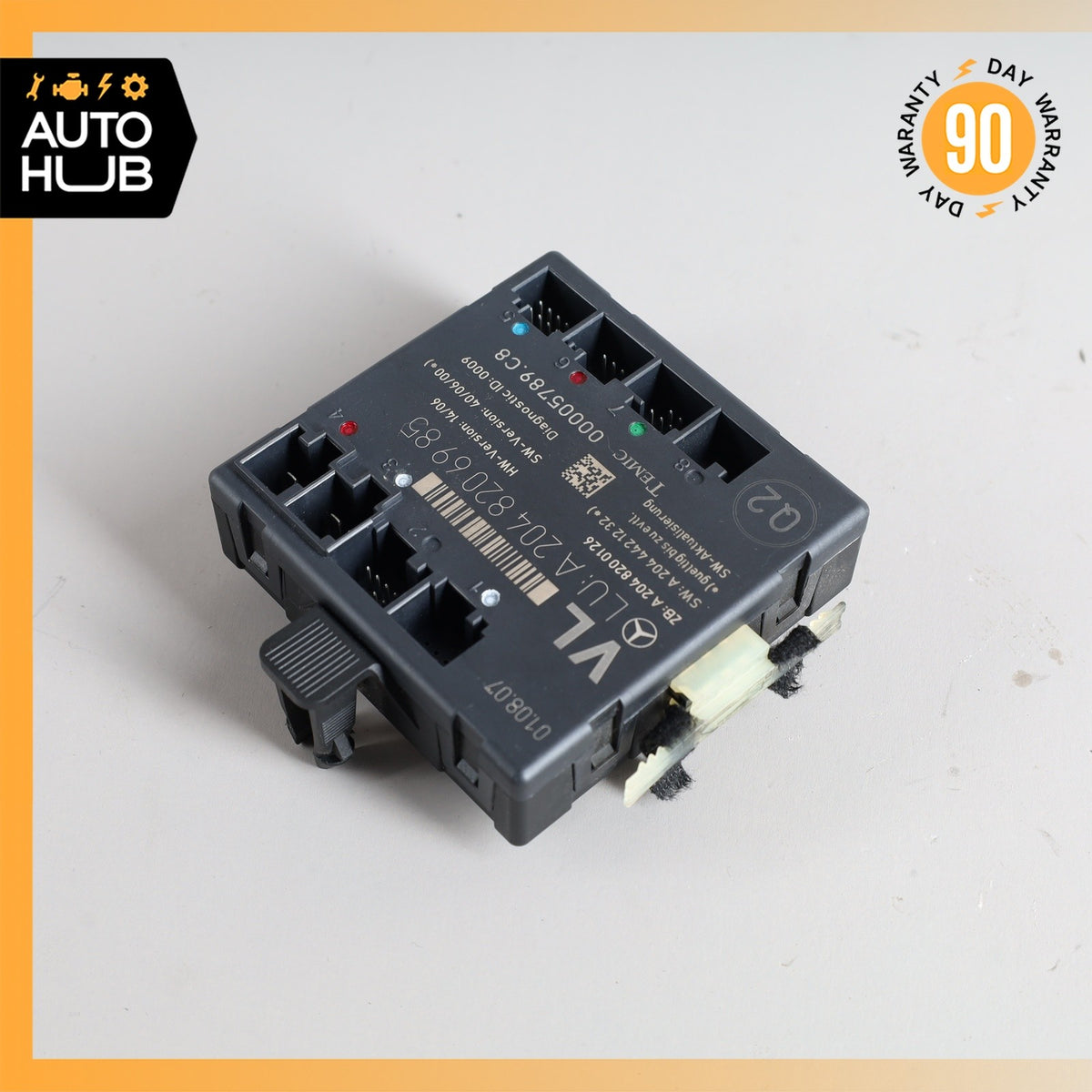 08-18 Mercedes W204 C300 E400 CLS550 Front Left Side Door Control Module OEM - photo 2