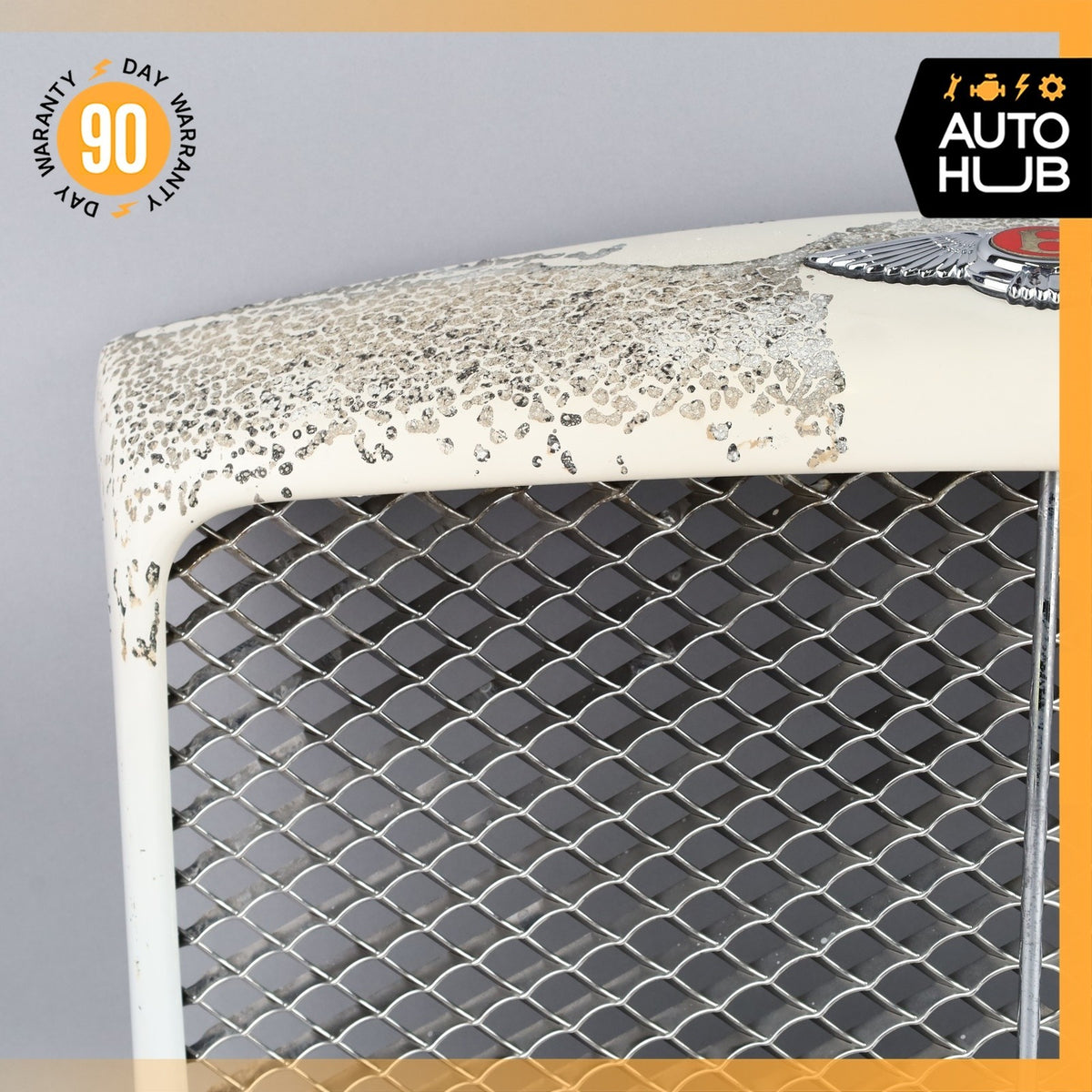 99-04 Bentley Arnage Hood Radiator Grille Grill White OEM 30k - photo 5