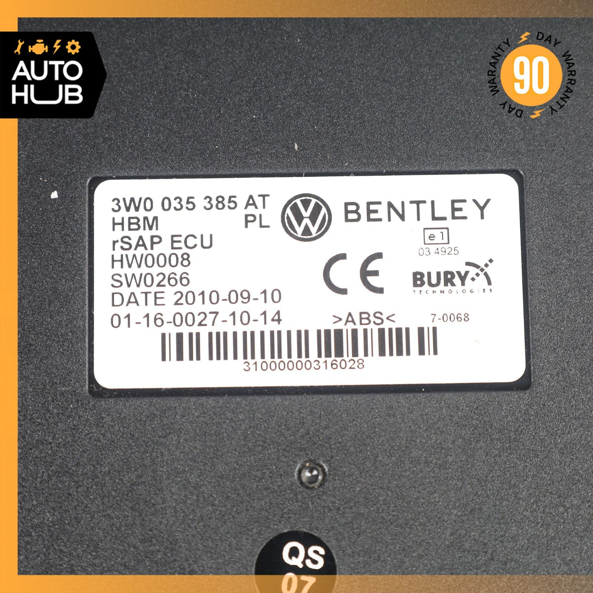2011 Bentley Continental GTC Communication Phone Control Module OEM - photo 9