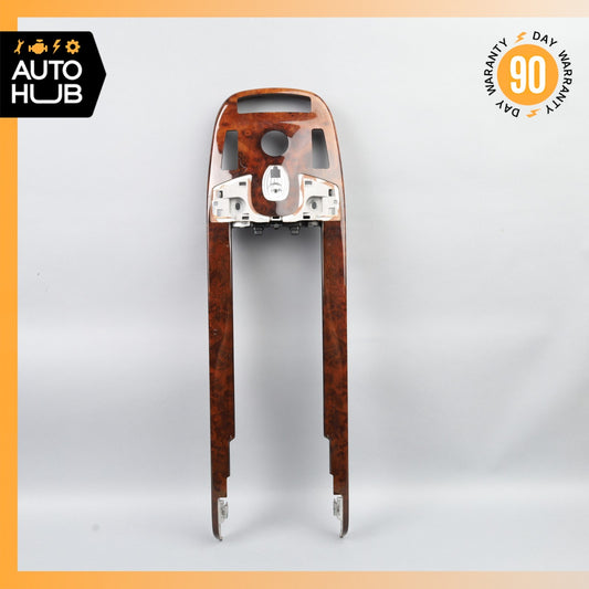 07-09 Mercedes W221 S550 S63 AMG Center Console Trim Bezel Wood 2216800234 OEM - photo 1