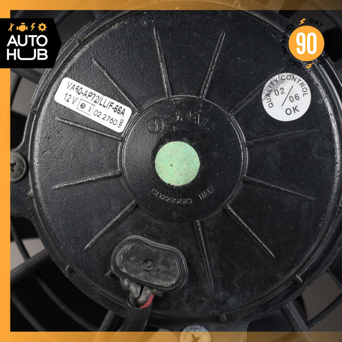 05-07 Maserati Quattroporte M139 Radiator Cooling Fan Motor 022760 OEM  84k - photo 16