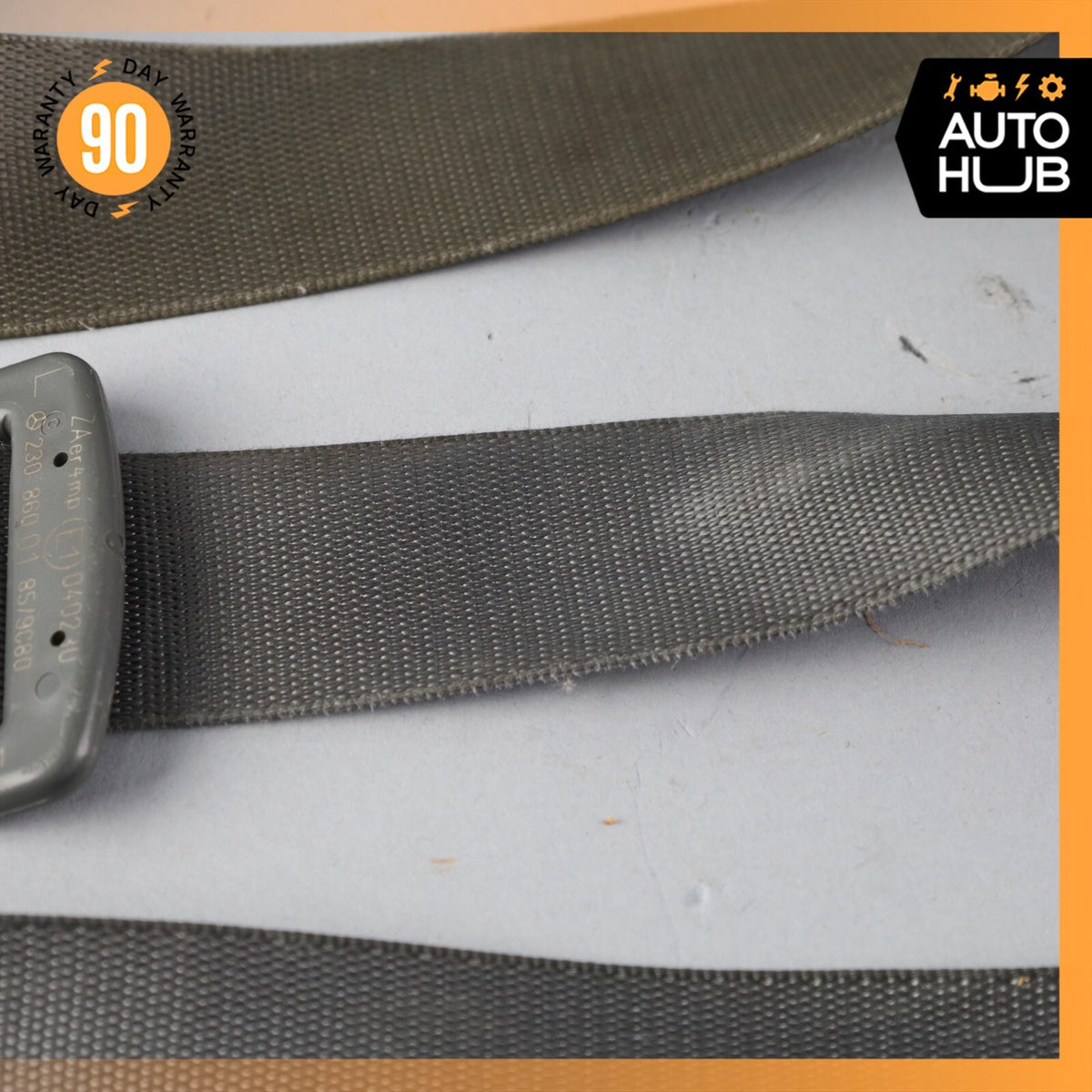 03-06 Mercedes R230 SL500 SL55 Left Driver Side Seat Belt Retractor Charcoal OEM - photo 16