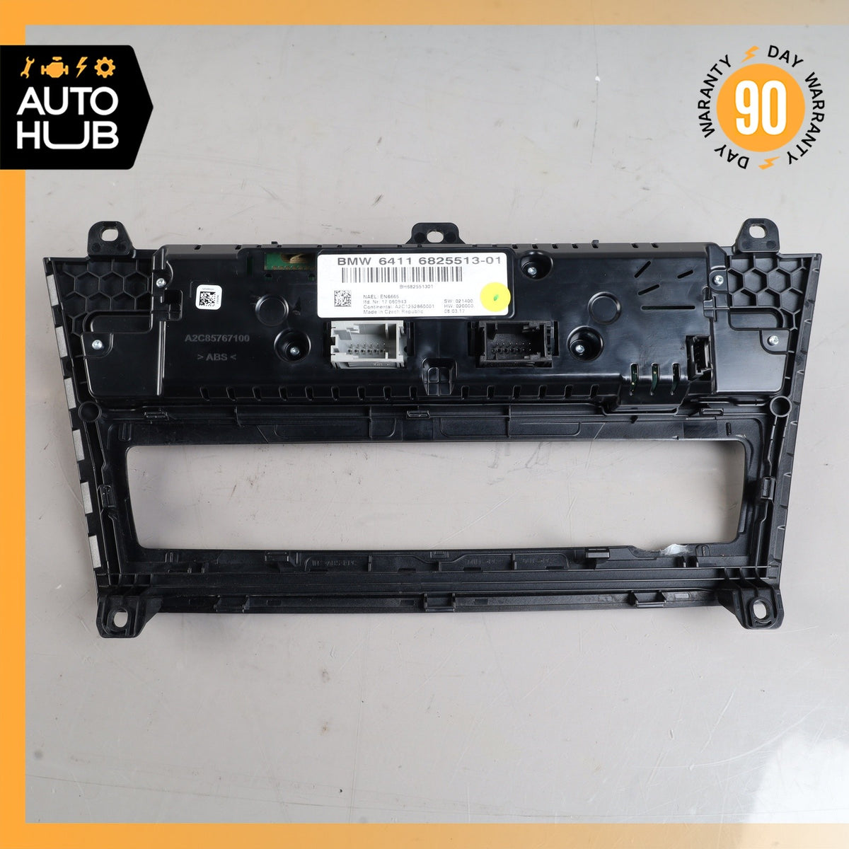 15-18 BMW F25 X3 X4 Climate A/C AC Control Panel Switch 64116825513 OEM - photo 8