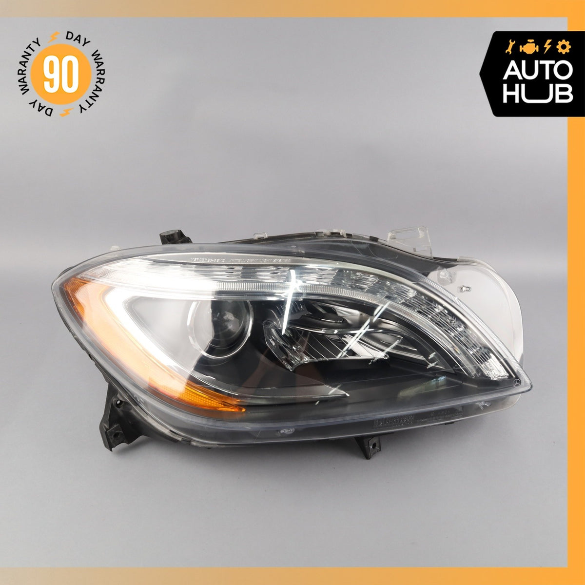 12-15 Mercedes W166 ML350 ML550 Right Side Headlight Lamp Bi-Xenon OEM 84k - photo 2
