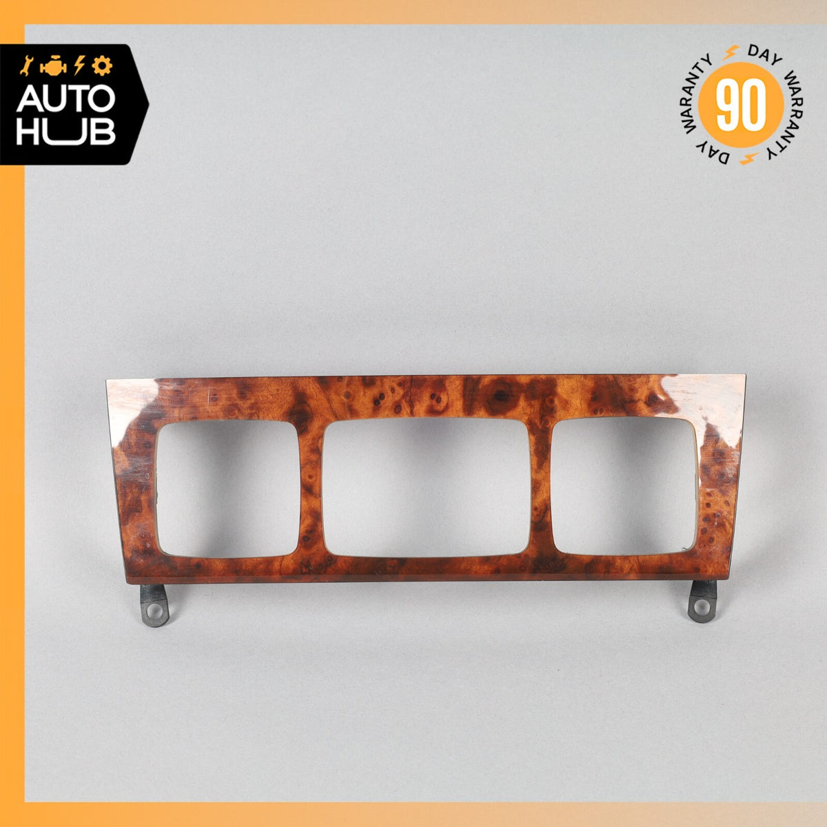 00-06 Mercedes W220 S55 AMG S600 CL500 A/C Heater Climate Control Wood Trim OEM - photo 1