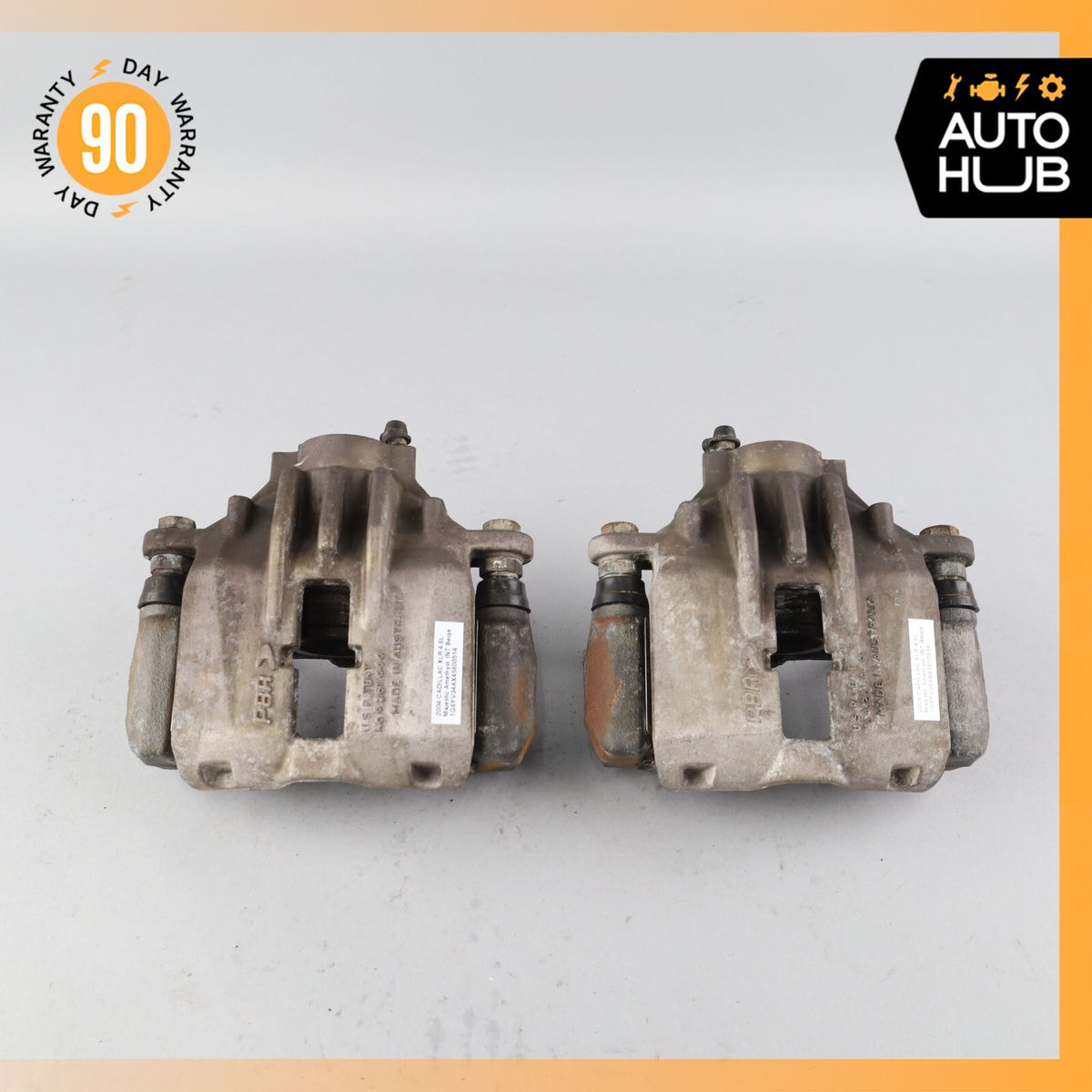 04-13 Cadillac XLR 4.6L V8 Brake Calipers Rear Left & Right Set 19208041 OEM 37k - photo 5