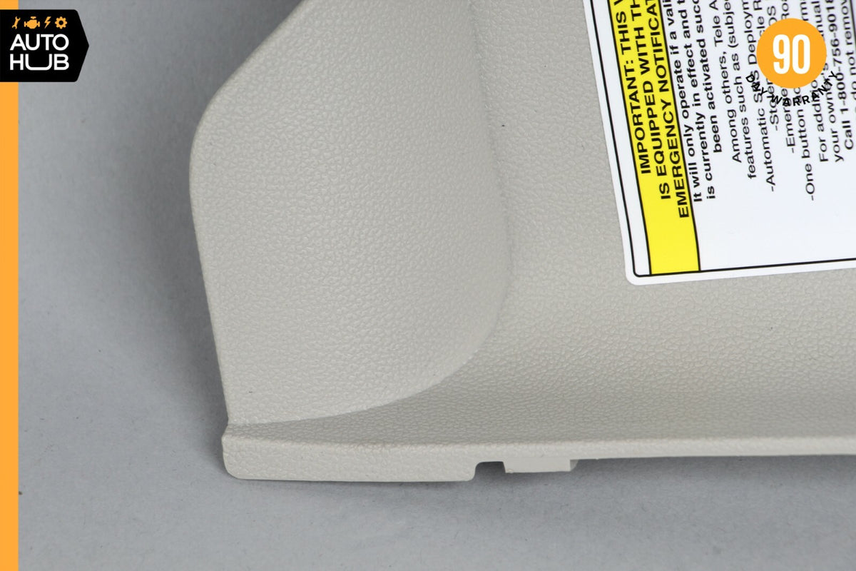 06-12 Mercedes X164 GL450 ML350 Dashboard Dash Board Left Side Trim Gray OEM - photo 2