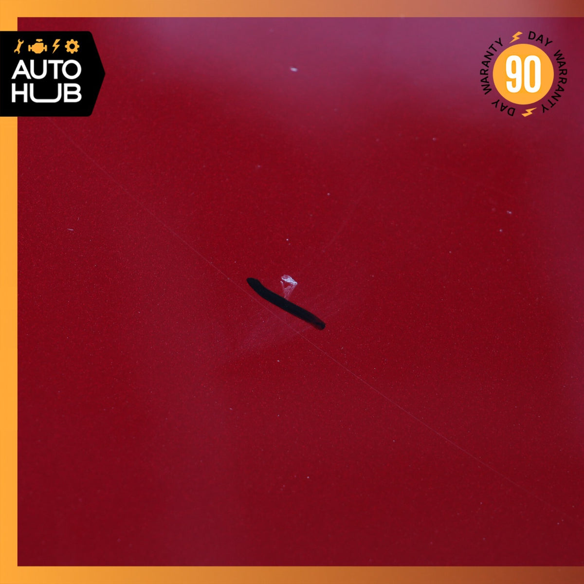 04-08 Cadillac XLR Hood Cover Panel Assembly Red 10340278 OEM 58k - photo 12