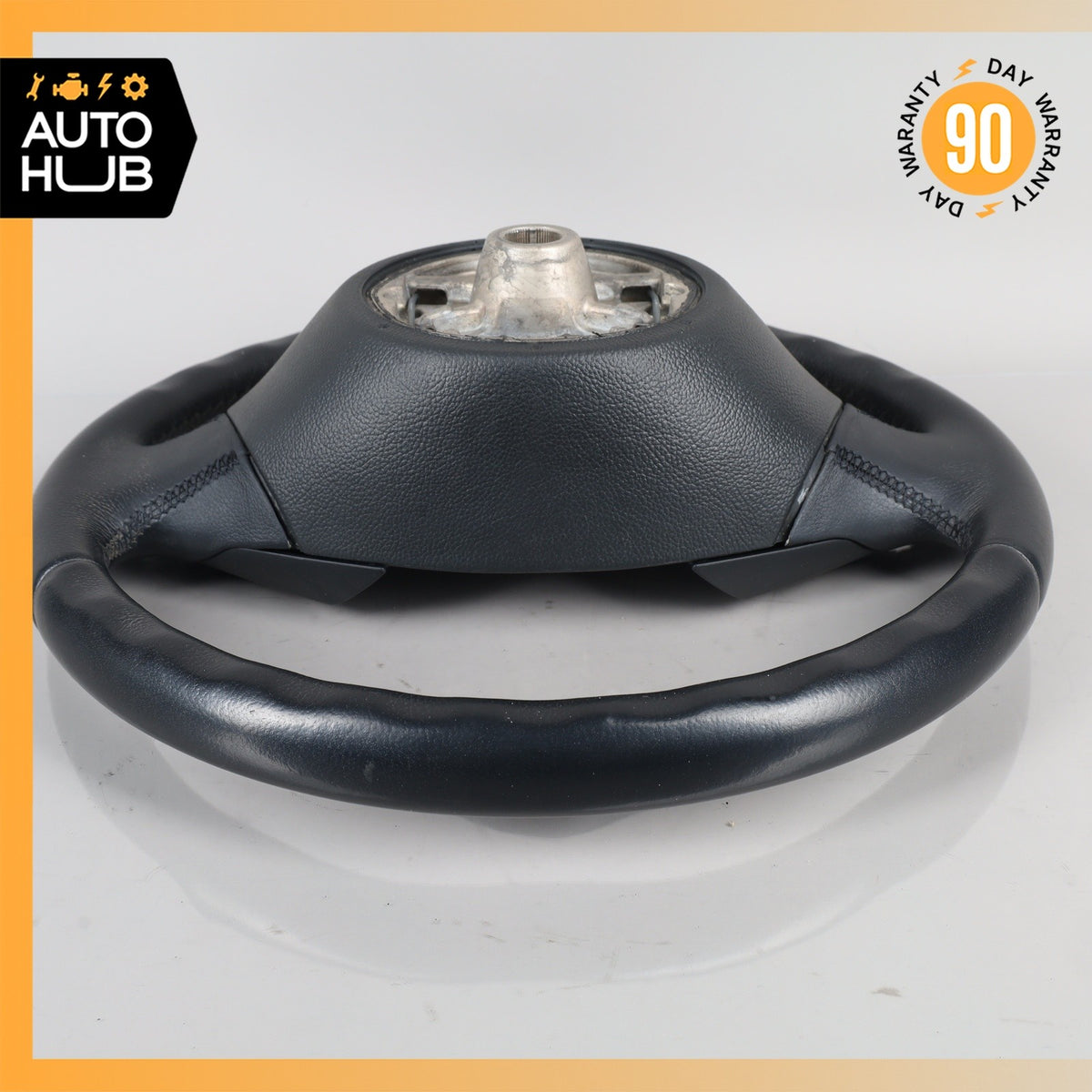 BMW E90 328i Steering Wheel Black w/ Switch 32306764547 OEM 67k - photo 17