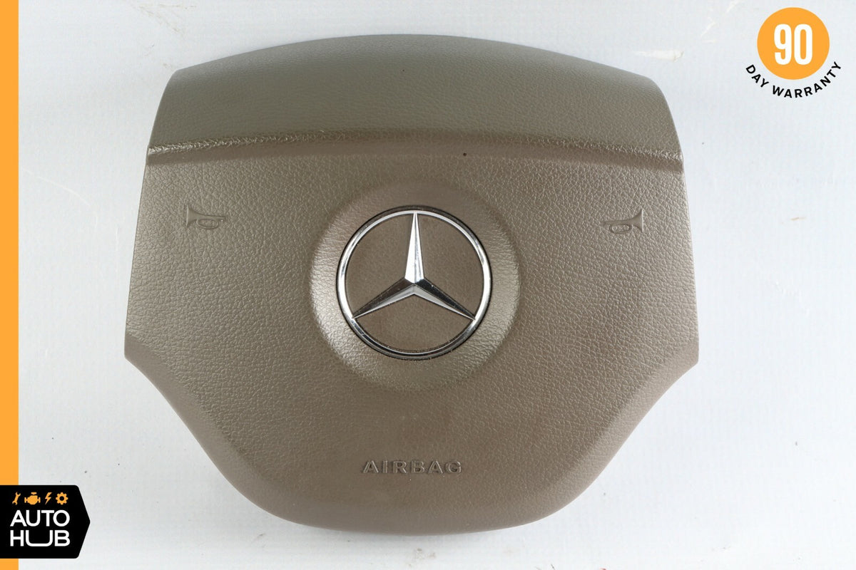 06-08 Mercedes W251 R350 ML500 GL450  Driver Steering Wheel Airbag Brown OEM - photo 1