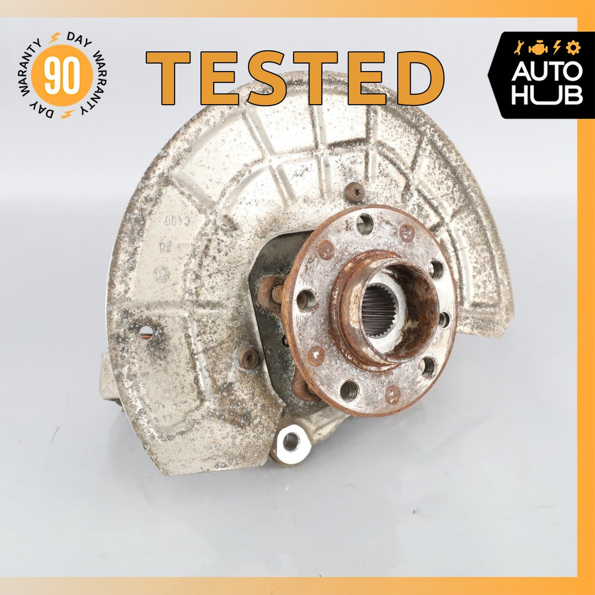 17-23 Alfa Romeo 949 Stelvio Rear Left Side Spindle Knuckle Hub OEM - photo 1