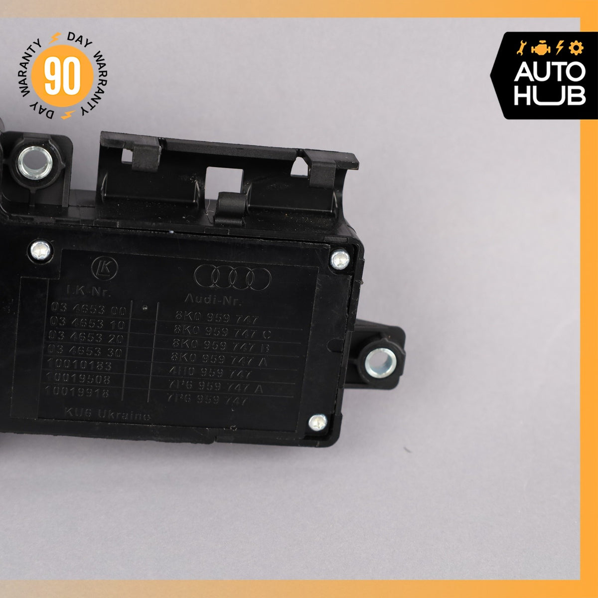 Audi 8R Q5 SQ5 Front Left Driver Seat Control Switch 8K0959747 OEM - photo 7