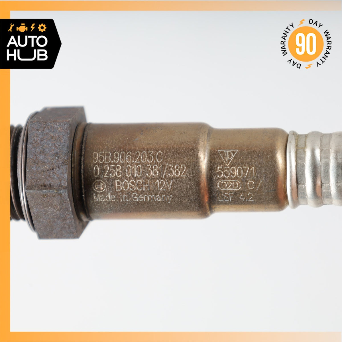 Porsche Macan 95B V6 Rear Oxygen O2 Sensor Lambda Set 95B906203A OEM - photo 13