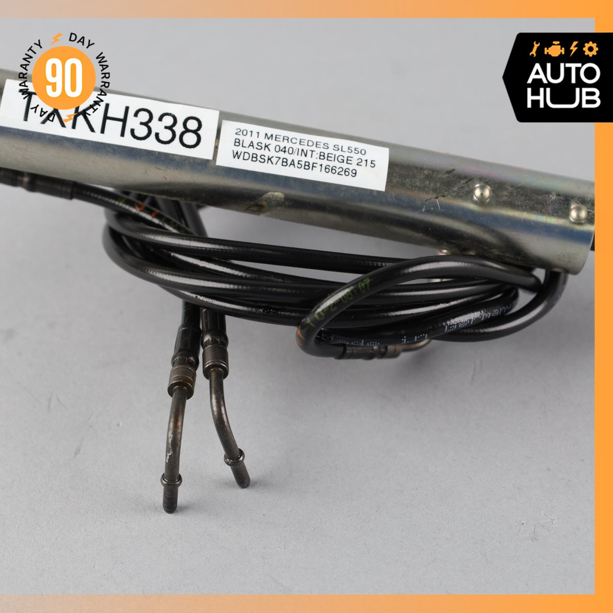 Mercedes R230 SL550 SL55 Convertible Left Side Main Top Drive Lift Cylinder OEM - photo 4