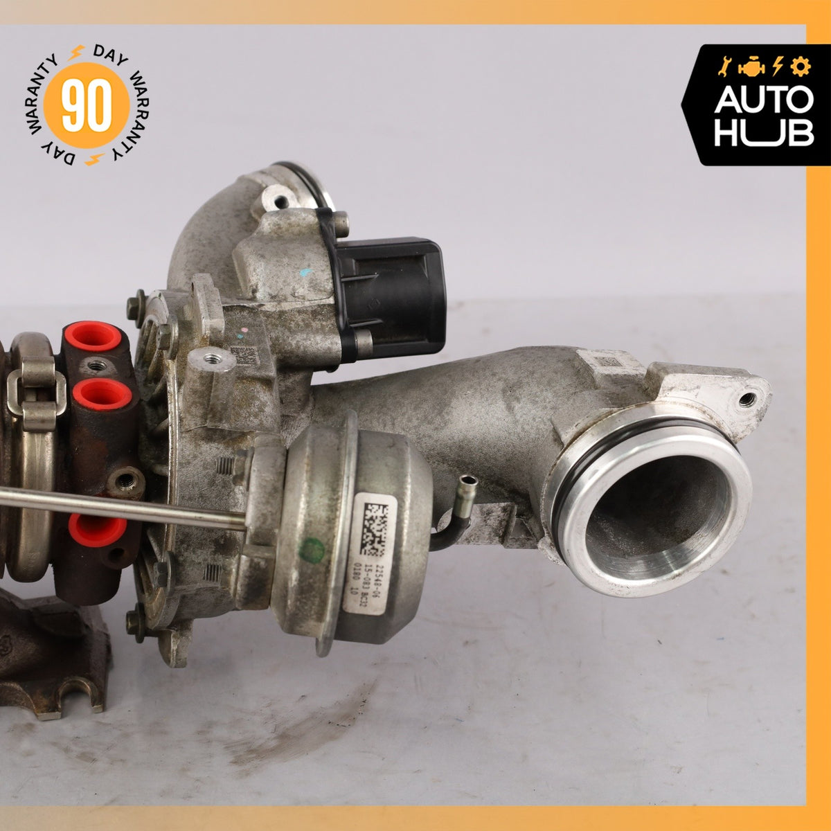 Mercedes W207 E400 4Matic M276 Left Turbocharger Turbo Charger Manifold OEM 79k - photo 9