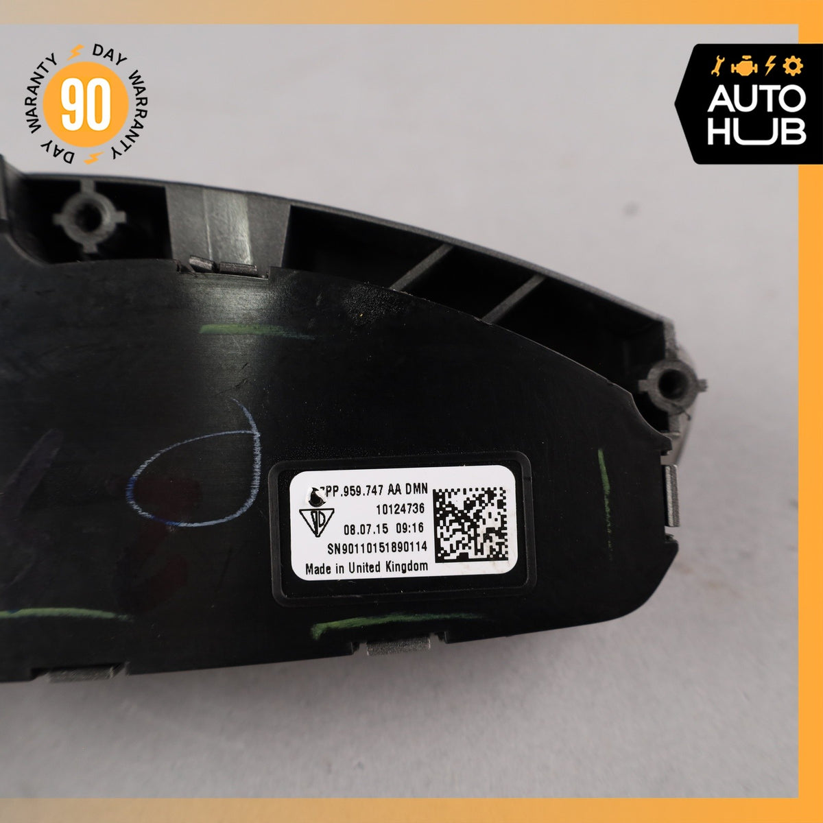 11-18 Porsche Cayenne 958 Front Left Seat Control Switch 7PP959747AA OEM - photo 9