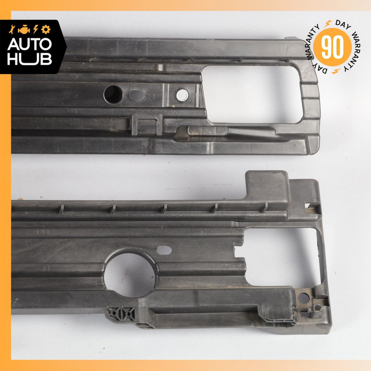 11-18 Porsche Cayenne 958 Turbo S Trunk Floor Rail Support Left & Right OEM - photo 5