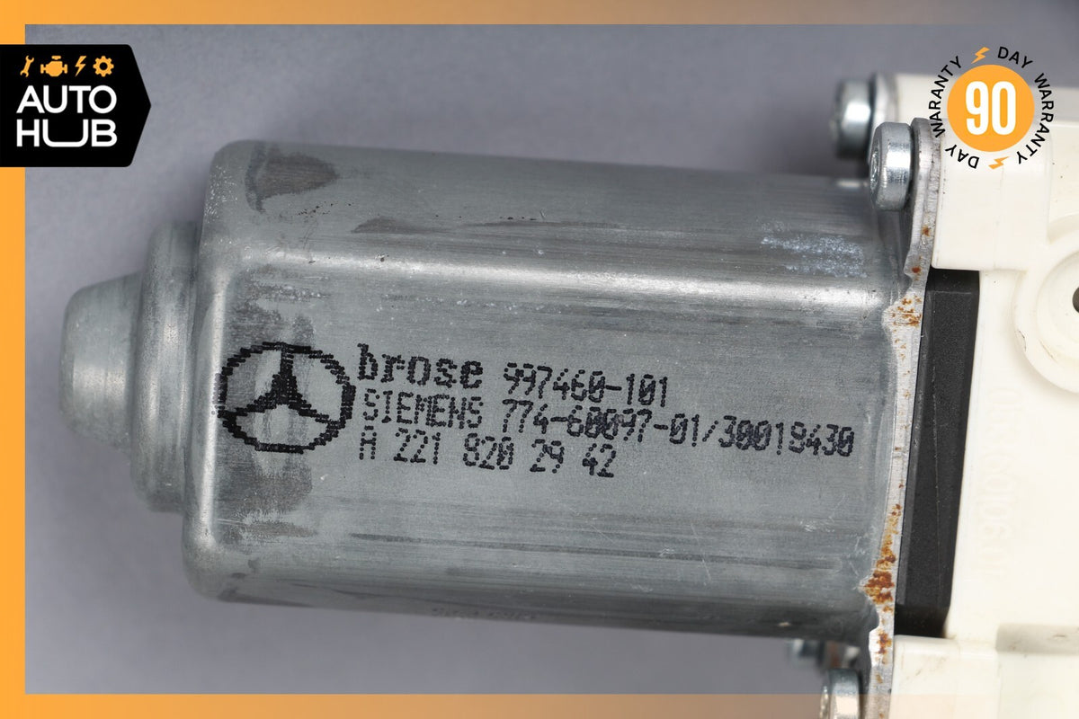 07-13 Mercedes W221 S550 S400 Window Regulator Motor Rear Left Driver Side OEM - photo 9