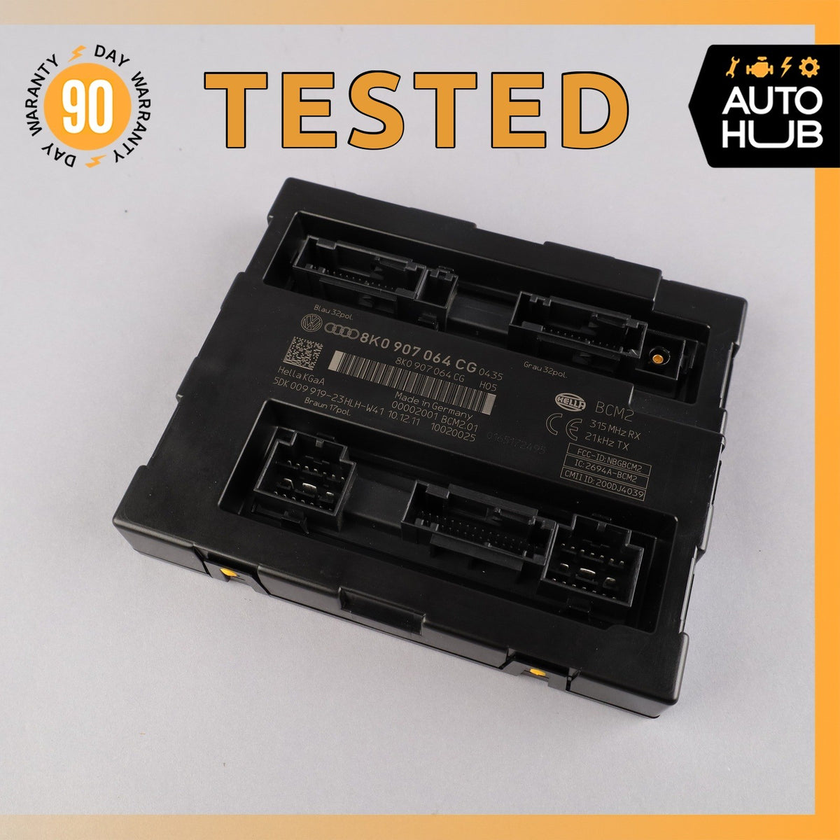 10-12 Audi B8 S4 A4 Body Comfort Control Module OEM - photo 1
