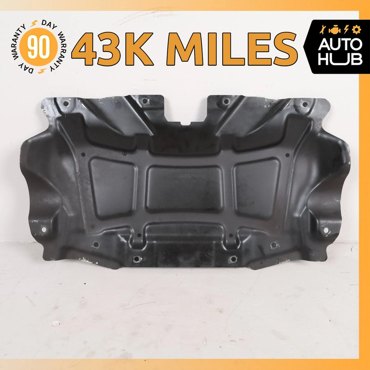 19-23 Mercedes W205 C63 AMG Under Engine Center Lower Splash Shield Guard OEM - photo 1