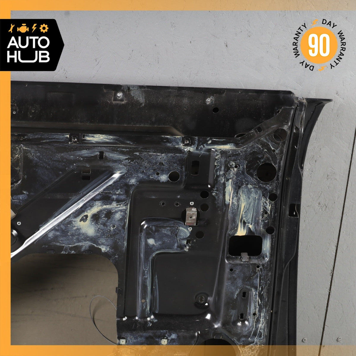 81-91 Bentley Eight / RR Silver Spirit Front Right Side Door Shell Black OEM 56k - photo 14
