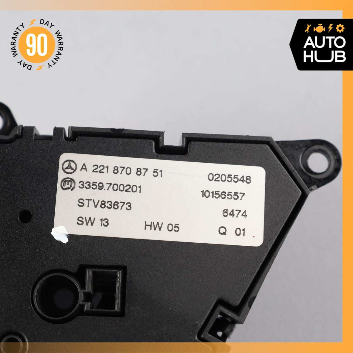 07-13 Mercedes W221 S600 S450 Rear Right Side Seat Control Memory Switch OEM - photo 12