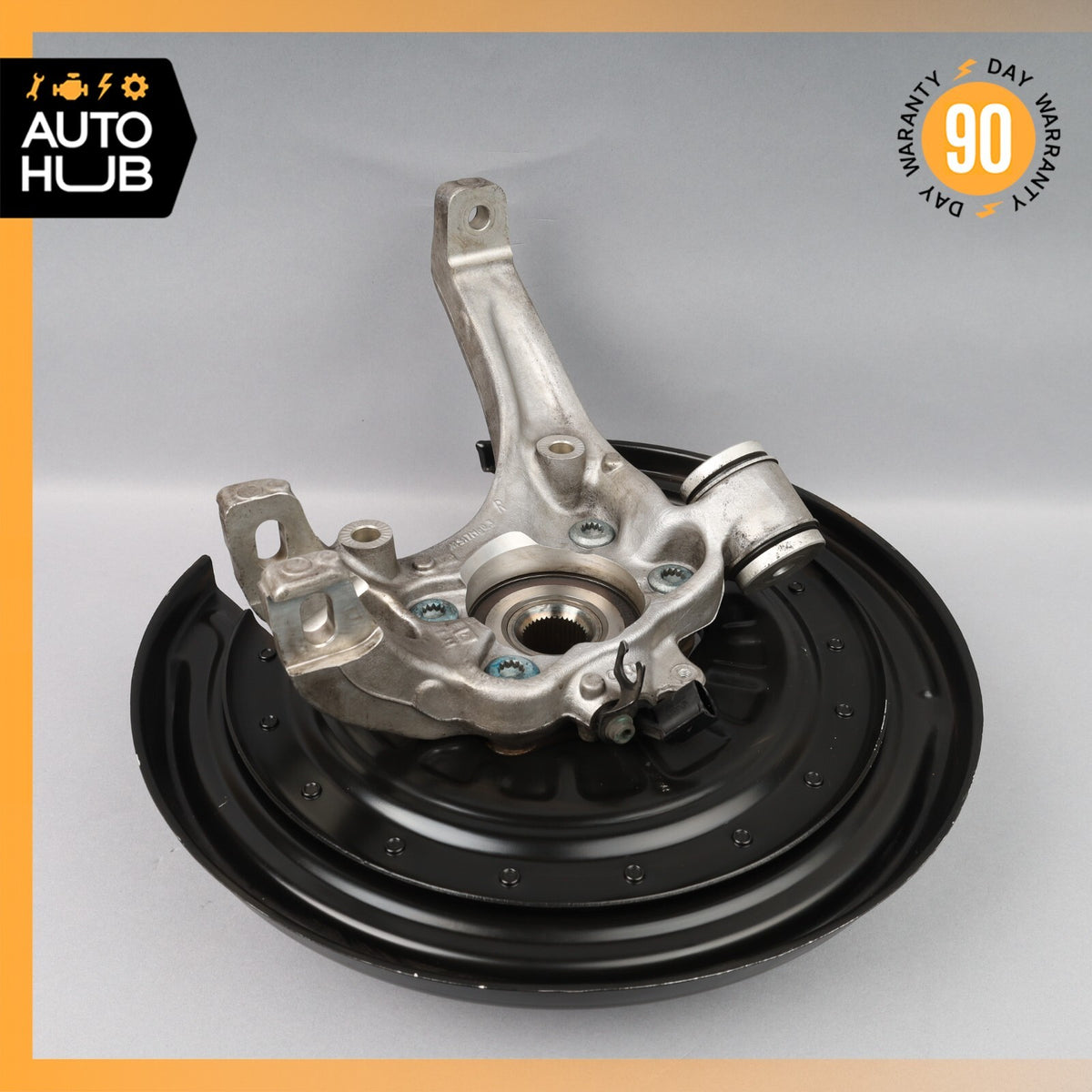 03-13 Bentley Continental GT Rear Right Side Spindle Knuckle Hub OEM - photo 8