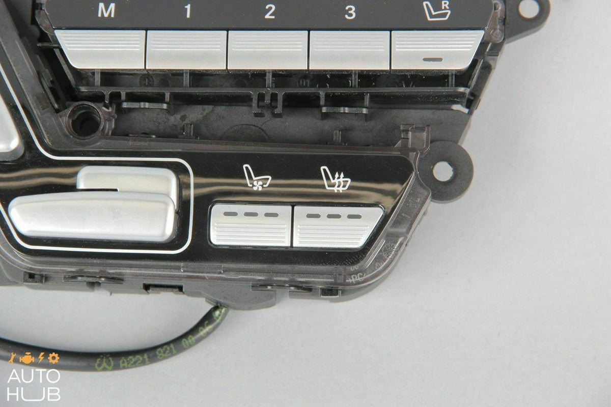 07-14 Mercedes W221 S550 CL550 Front Left Driver Seat Control Memory Switch OEM - photo 4