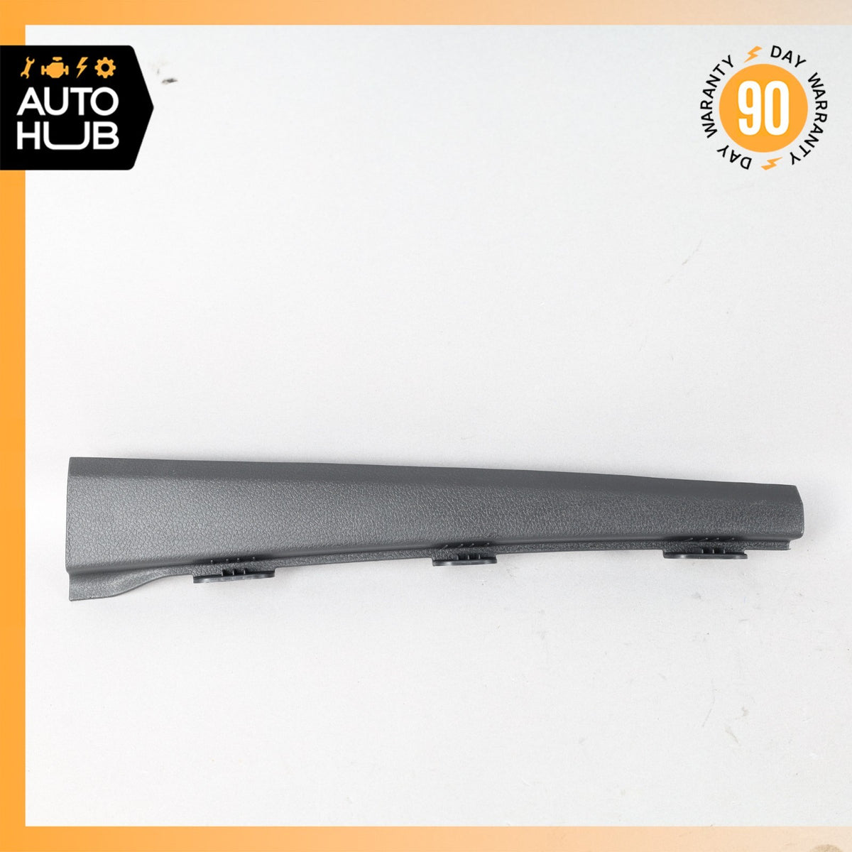 Porsche Macan 95B Front Left Center A-Pillar Cover Panel Trim Black OEM 88k - photo 1