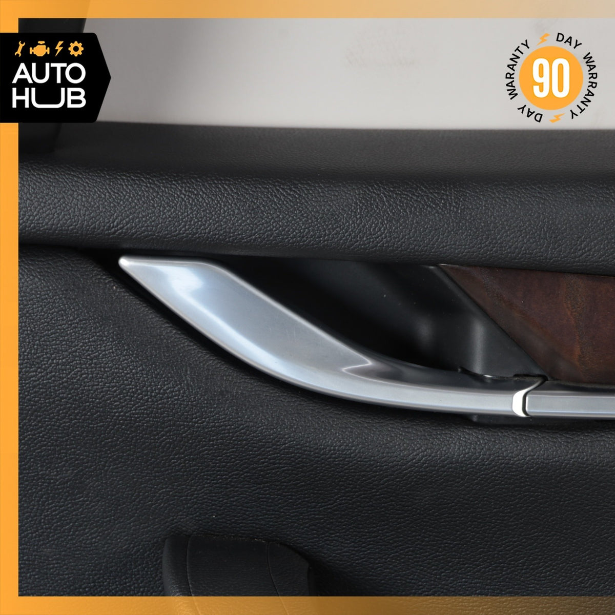 14-22 Maserati Ghibli M157 Front Right Side Interior Door Panel Black OEM 68k - photo 9