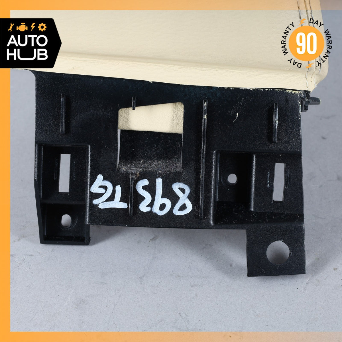 14-18 Bentley Flying Spur Left Upper B-Pillar Cover Panel Trim Beige OEM 40k - photo 9